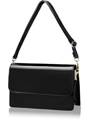 Sparkling Evening Clutch Purse for Women, 2-Compartment Handbag for Prom